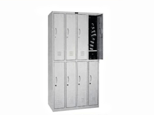 KL96-11噴塑亞光八門更衣柜