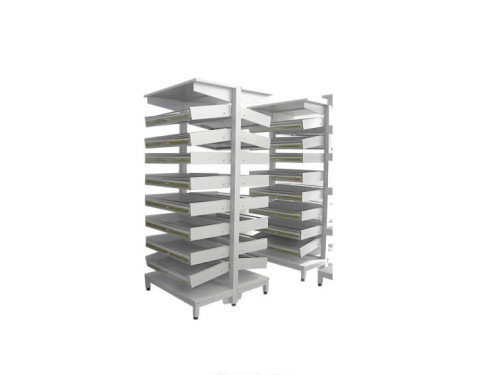 KL99-3A雙面可調式藥盤架（斜）